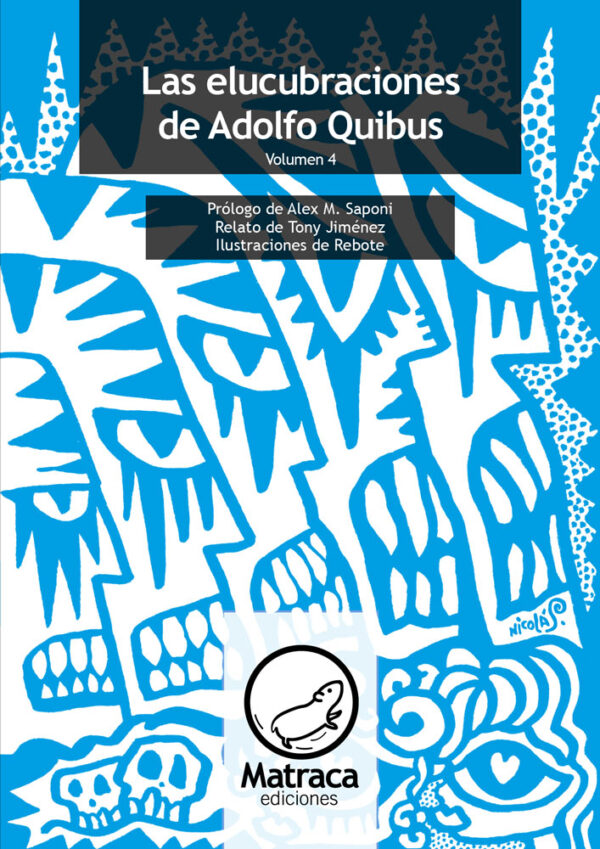 Portada de Las elucubraciones de Adolfo Quibus